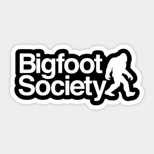 Bigfoot Society Alternate Logo Sticker